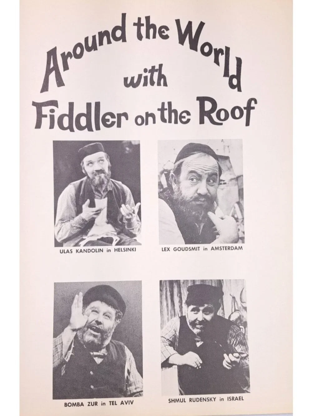 Vintage Vocal Selections From Fiddler On The Roof Sheet Music 1964 Musical - Picture 5 of 12
